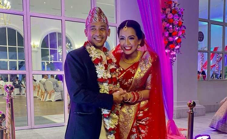 पूर्वमिस नेपाल सदीक्षा प्रेमी राहुलसँग विवाह बन्धनमा बाँधिइन्